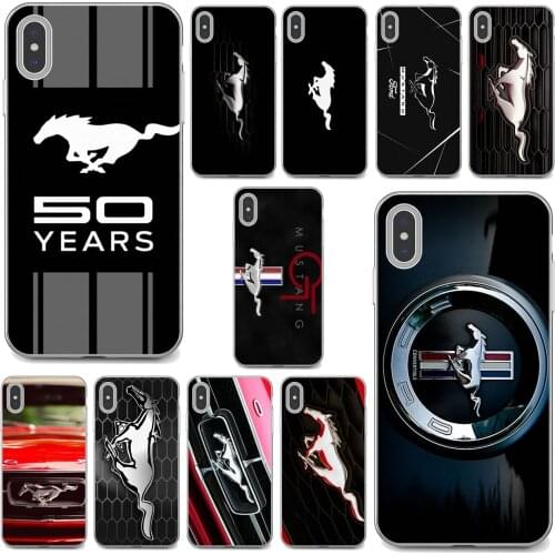Silicone Bag Case Ford-Mustang-GT-Concept-Boss-Logo For Samsung Galaxy A12 A31 A41 A51 A71 A20e A21s M30 A10 A30 A40 A50 A60 A70