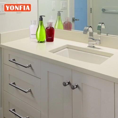 YONFIA 3703BBN Zinc Alloy Long Black Brushed Nickel Kitchen Cabinet Pull Handle Knob Zamac Modern Furniture Cupboard Door Handle