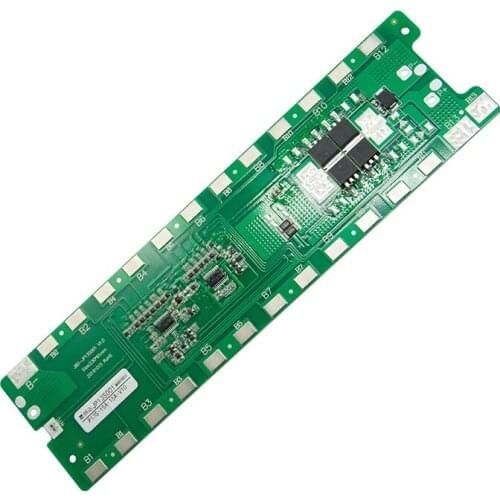 Lithium Battery Pack Protection Board, Electric Vehicle 18650 13 Series 48V15A with the Same Port Without Balance
