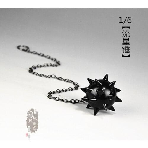 1/6 Weapon Accessories Meteor Hammer Ancient Weapon Model Soldier Scene Accessories