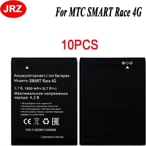 10PCS/LOT For MTC SMART Race 4G Battery Accumulator 1800mAh