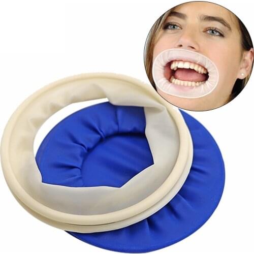 10pcs Dental Rubber Mouth Opener Retractor O Shape Intraoral Dentistry Cheek Retractors Oral Teeth Whitening Cleaning Tools