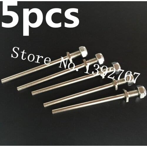 5pcs/lot FM16-503 Steel Axles D5XM8 (Tooth)XL75 Flymodel RC Aeromodelling Airplane Parts DIY RC Remote Control Helicopter