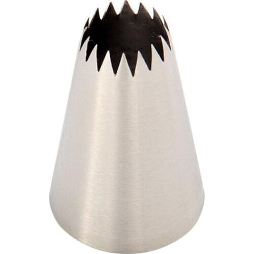 Free Shipping MRF Stainless Steel Large Cake Decorating French Cupcake Icing Nozzle #14FT