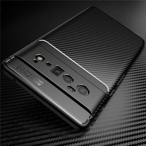 For Google Pixel 6 Pro Case Bumper Silicon Slim Carbon Fiber Back Case For Google Pixel 6 Pro Cover For Google Pixel 6 Pro 6.67"