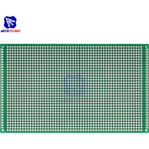 Diymore 9 x 15cm Double Sided PCB Prototype Universal Printed Circuits Board FR4 PCB