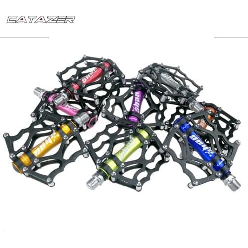 MTB Mountain Bike Pedals Aluminum Alloy CNC Bike Footrest Big Flat Ultralight Cycling BMX Pedal Bicycle Pedal