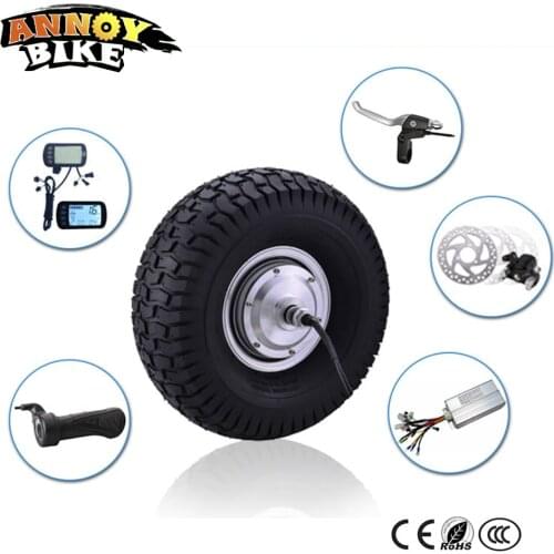 Electric Bicycle Motor Wheel 15 inch Hub Motor 24v 350w/500w bicicleta electrica Wheel Kit Ebike Conversion Kit Accessory