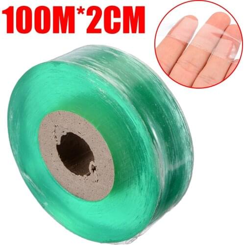 Mayitr Nursery Grafting Tape Garden Pruning Fruit Trees Branch Bind Belt Gardening Tools 100M*2CM
