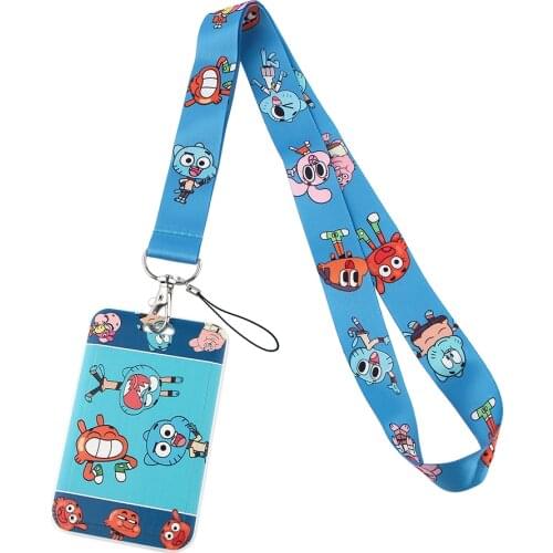 CA301 Greys Anatomy Cartoon Lanyards For keychain ID Card Pass Mobile Phone USB Badge Holder Hang Rope Lariat Lanyard 1pcs