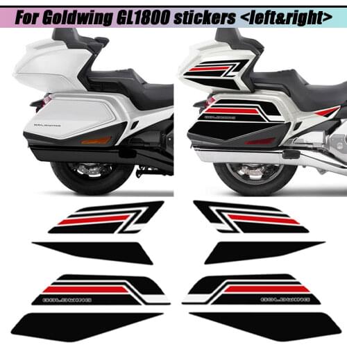 2018 2019 2020 For HONDA Goldwing GL1800 GL 1800 Tank Pad Tour Stickers Decal Kit Luggage Trunk Top Cases Windshield Windscreen