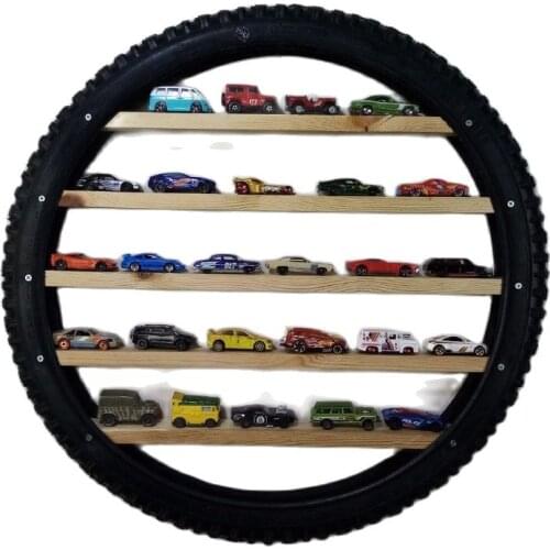 Wheel Wall Shelf Wheel kids room shelf полка shelves Children toy shelf Toys Basket Bins Closet wall shelf decor with toy cars