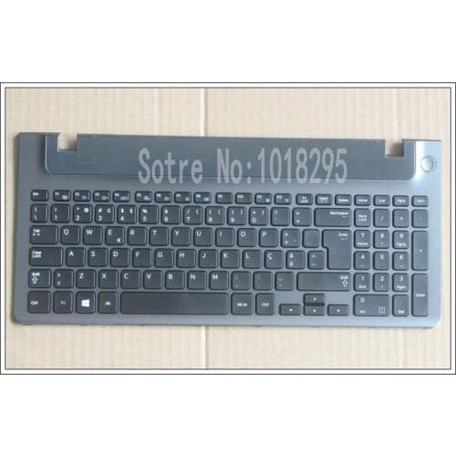 New laptop keyboard with frame for samsung 355V5C 350V5C 355 V5X Portuguese Thai Slovakian keyboard layout