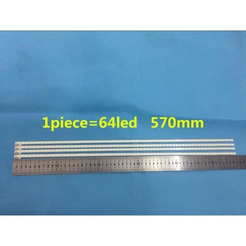 1piece NEW LJ64-03495A LTA460HN05 46EL300C 46HL150C LED strip SLED 2012SGS46 7030L 64 REV1.0 1Piece=64LED 570MM