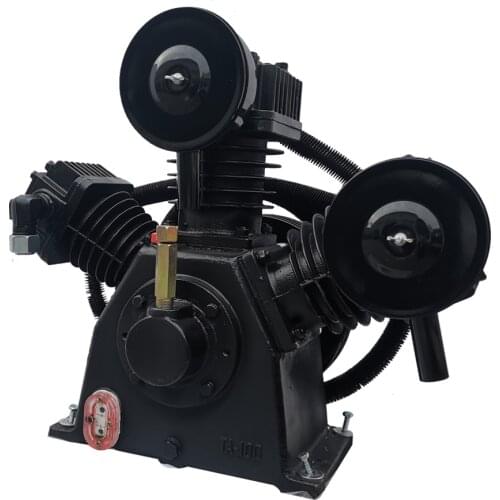 10HP Piston Air Compressor Head Pump - /G1"/ HTA3100 / FS2100T / 3 Cylinder / 2 Stage / 30.8 cfm @ Max 150 psi / Gas Driven