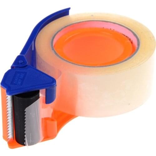 Simple &Practical Sealing Packaging Parcel Plastic Roller 2" Width Tape Cutter Dispenser
