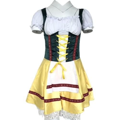 Sexy Women Oktoberfest Costume Beer Wench Girl Carnival Costume Holiday