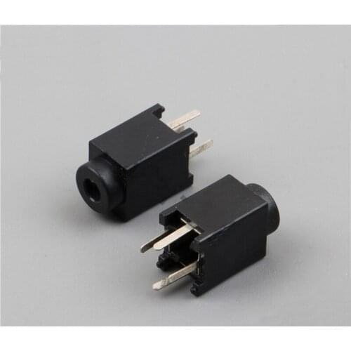 PJ-342B power socket 3.5 headphone socket 4 feet right angle pin 3.5MM socket female seat