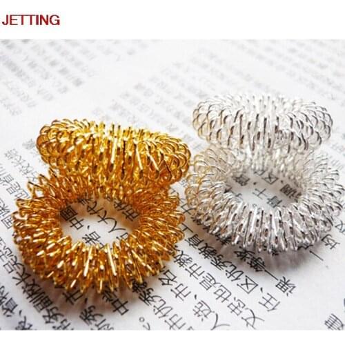 1PC/2PCS Finger Massage Ring Acupuncture Ring Home Use Health Care Body Massager Relax Hand Massage Finger Lose Weight Hand Care