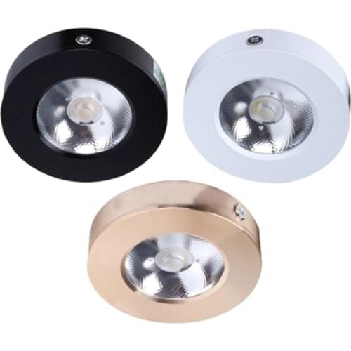1X Surface mounted downlight COB 5W / 10W / 15W led ceiling light spotlight show counter wine cabinet living room hole light