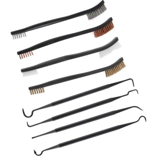 7/Pcs/Set Cleaning Tools Universal Gun Hunting Mechanical Cleaning Kit Tactical Tube Brush Tools Set