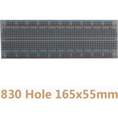 830 Tie Points Holes Universal Solderless PCB Breadboard Mini Test Protoboard DIY Circuit Bread Board