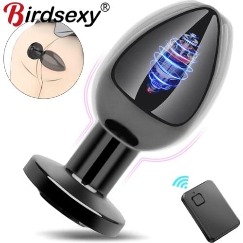 Anal Vibrator For Men Wireless Remote Control Silicone Butt Plug For Gay Plug Sex Toy For Women Adult Products Prostate Massager