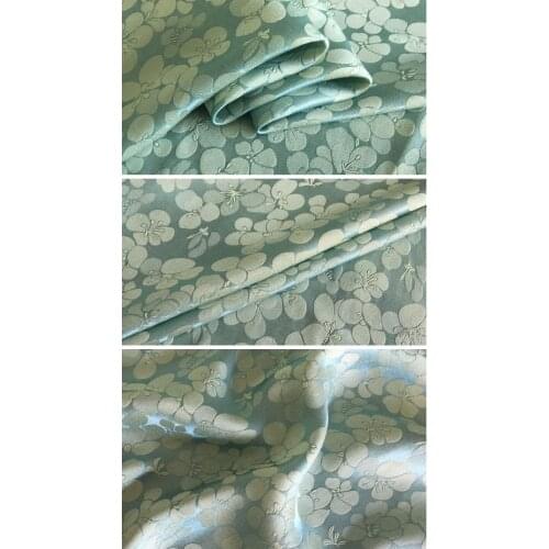 5 Meter DIY Sewing Supplies 100% Silk Nature Satin Scarf Fabric Garment Accessories Pure Silk Charmeus B159