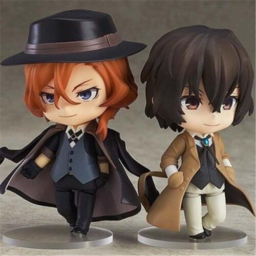 Bungo Stray Dogs Nakahara Chuya 676 Dazai Osamu 657 PVC Action Figure Collectible Model Toy