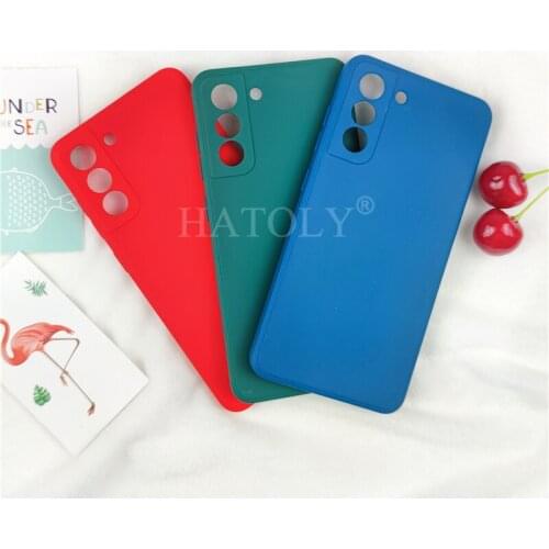 For Samsung Galaxy S21 FE Case Cover For Samsung S21 FE S21Ultra S21+ Candy Color Full Cover Phone Case For Samsung S21 FE Case