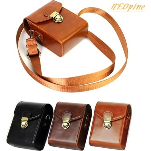 PU Leather Case For Canon SX220 SX230 G9X G7X G7X Mark II SX700 SX710HS SX720 S95 S90 SX260 SX240 SX270 N100 Hard Shoulder bag