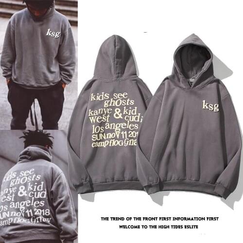 Kanye West X Cpfm X Yz Kids See Ghosts Ksg Exclusive Hoodie Hip Hop Hoodies For Man Hoody Streetwear High Street Clothing