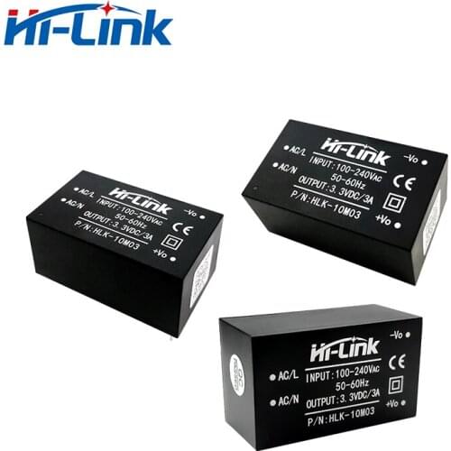 220V to 3.3V 3A output AC-DC switching power supply single smps modules HLK-10M03 10pcs/lot Free Ship