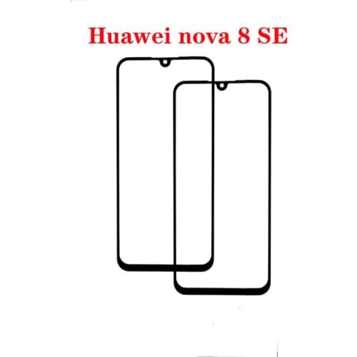 Original For Huawei nova 8 SE cover plate mobile phone touch handwriting external screen glass control panel