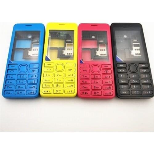Full Housing For Nokia Asha 206 2060 Housing Cover Door Frame + Battery Back cover+Keypad