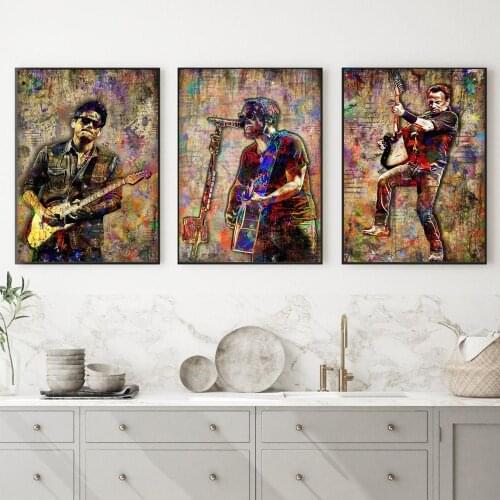 John Mayer Poster Diamond Painting 5d diy Eric Church Bruce Springsteen Rock Band Picture Mosaic Embroidery Cross Stitch Kit art