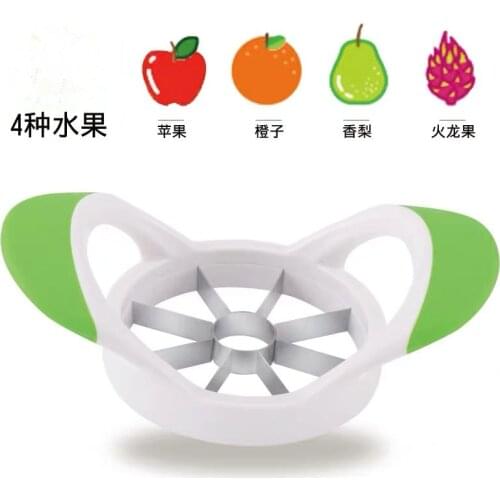 Apple cutter divider fruit peeling fruit artifact knife peeling stainless steel set household cored slicing block split split