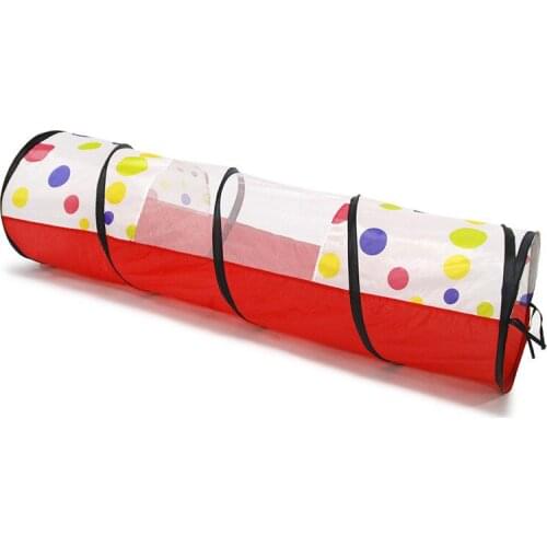 Foldable Ocean Ball Pool Indoor/Outdoor Crawling Tunnel Play House Play Tent Toys Gifts For Children