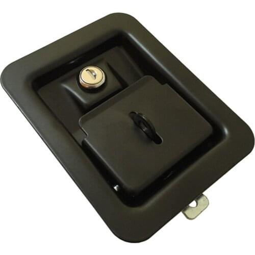 Three linkage truck lock security cabinet lock fire box toolcase lock Industrial equipment Engineering vehicle door lock handle