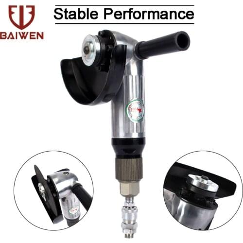 11,000RPM High-speed 5'' Air Angle Grinder Pneumatic Polisher Power Tools 125mm For Polishing / Grinding / Pneumatic Tools