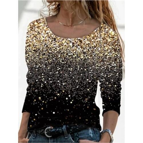 XIKUO Women's T-shirts With Print