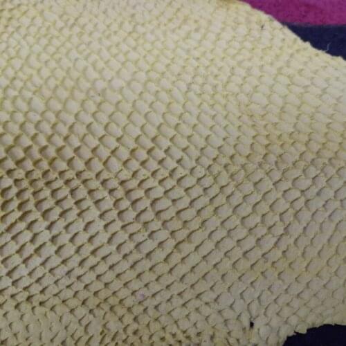 100% Matte Genuine Salmon Fish Skin Leather Piece for Shoe/Purse/DIY,Free Shipping