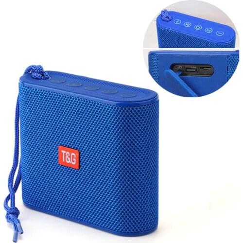 TG185 Wireless Bluetooth Speaker Subwoofer Portable Mini Outdoor TWS Music Center Column with Radio Can Insert TF Card/U Disk