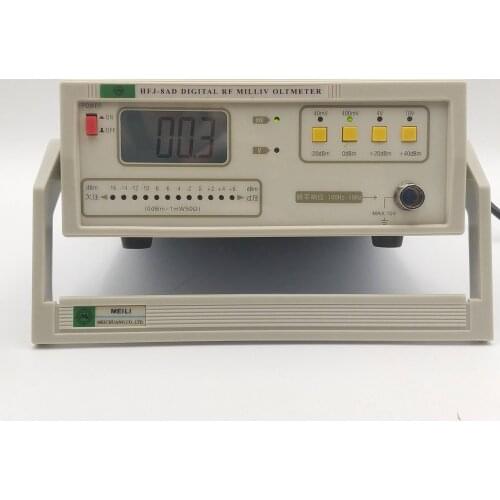 Digital RF testing meters HFJ-8AD Digital Millivoltmeter with 1mV-10v voltage
