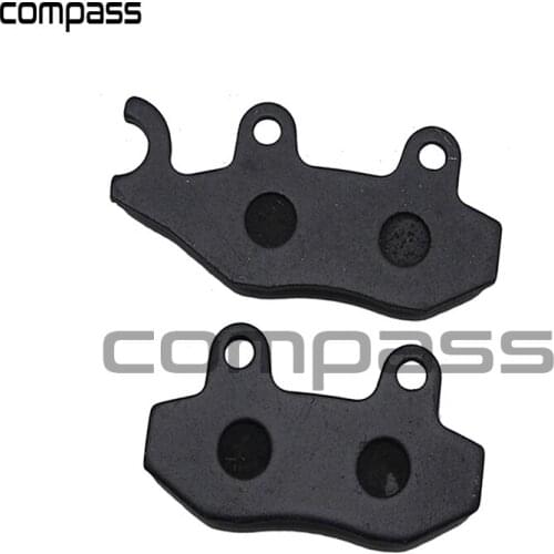 For Kawasaki NINJA 250R 2013 2014 2015 2016 4 Pieces Motorcycle Motocross Front Brake Pads and Rear Race