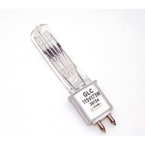 DONAR DN-38154 115V 575W GLC 6989P,Q575T6/4CL 115V575W G9.5 halogen light bulb stage studio theater lamp ePacket Free Shipping