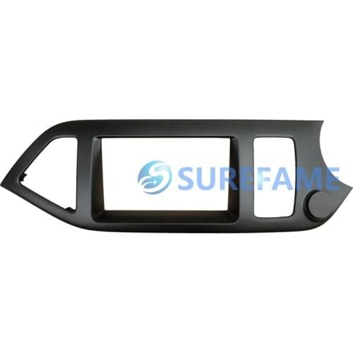 Double Din Car Radio Frame for KIA Picanto Morning 2011+ (right wheel) Installation Kits Facia DVD Panel Stereo Kit Fascia Bezel