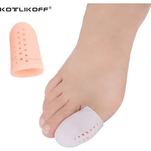 Elasticity Gel Tube Finger Toes Protector for Blister Corn Hallux Valgu and Bunion Calluse Prevent toe overlap Insert Pad