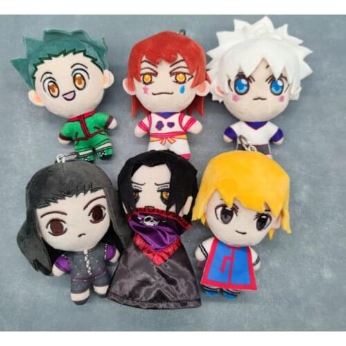 HUNTER x HUNTER Model 13cm Plush Doll Pendant HxH Zoldyck Killua Illumi Morow Hisoka Kulolo Feitan Stuffed Toy