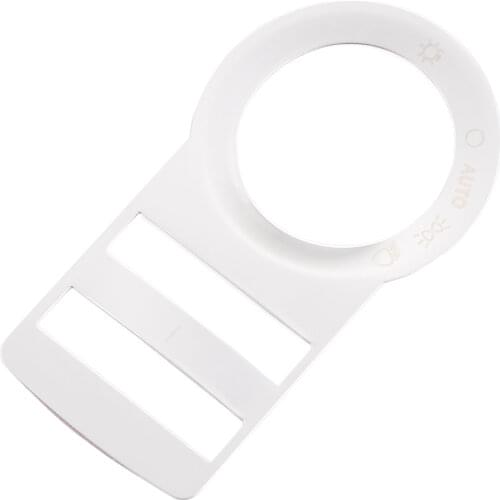 Stainless steel For Opel Mokka 2012-2015 Trax Cruze Malibu Insignia sedan Sport Tourer headlight switch cover car Accessories